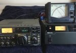 Icom IC-745 HF Transceiver with Icom PS-30 power supply