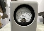 BIRD 43 WATTMETER WITH INSTRUCTION BOOK & LEATHER CASE