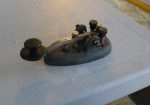 Wilson teardrop style hand key, WWII RCAF – RARE