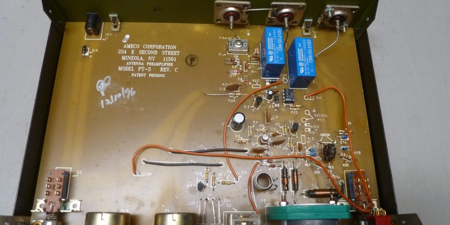 AMECO PT-3 Amateur Ham Radio Transceiver Preamp