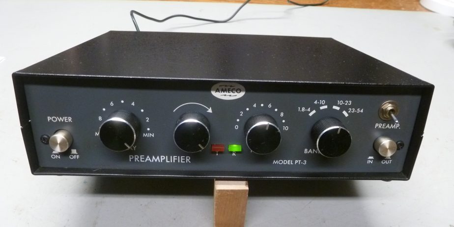 AMECO PT-3 Amateur Ham Radio Transceiver Preamp