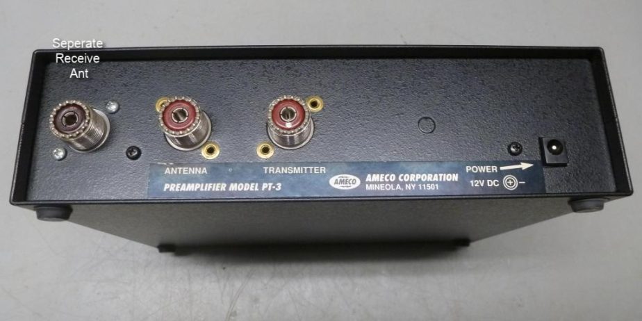 AMECO PT-3 Amateur Ham Radio Transceiver Preamp