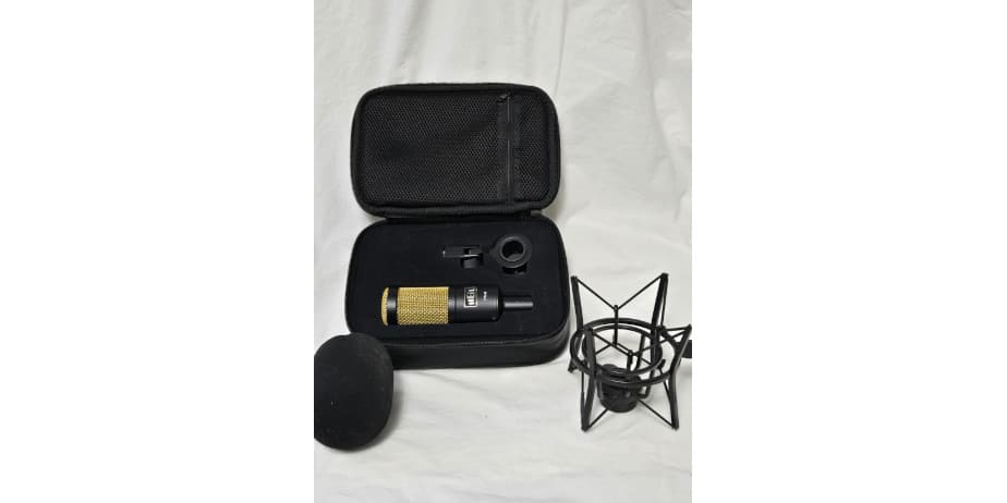 Heil PR40 Black/Gold Studio Microphone Bundle