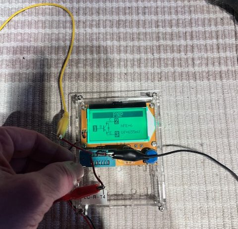 Kenwood power output transistors