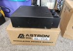 TWO Astron SL-11A linear power supply