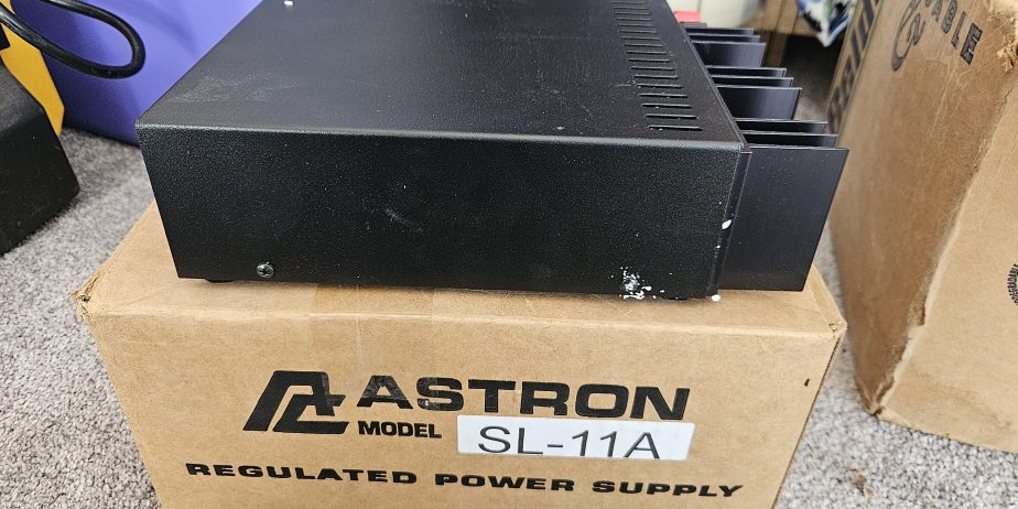 TWO Astron SL-11A linear power supply