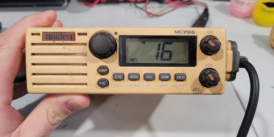 Uniden MC795 Marine VHF Transceiver