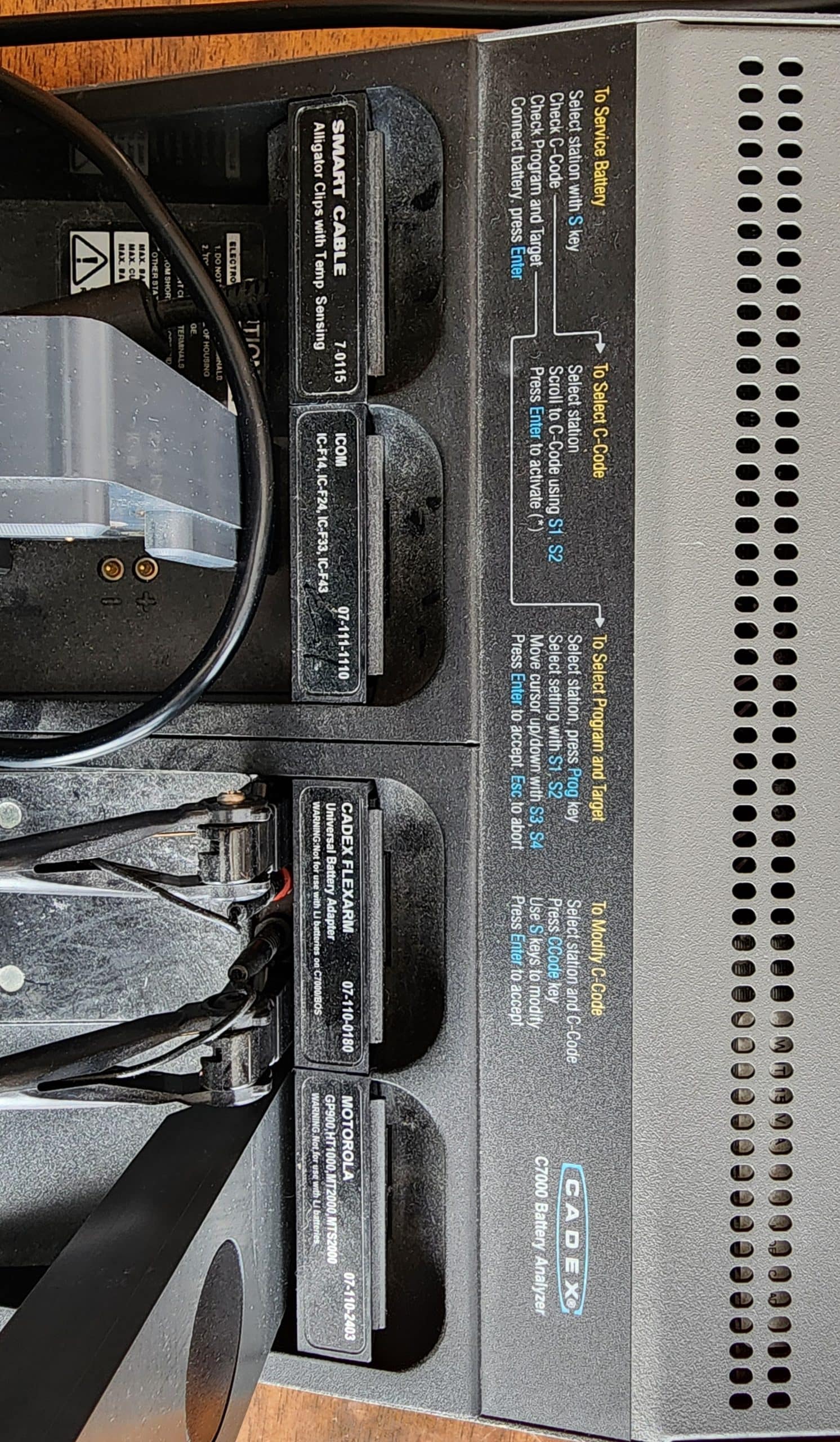 Cadex Professional battery charger