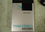 (RARE) 1983 SONY SRF-A1 FM-AM STEREO RADIO WALKMAN