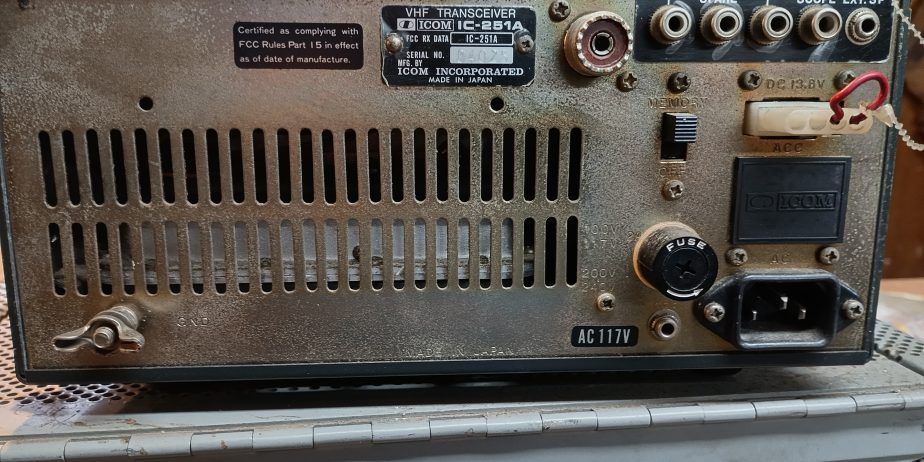 Icom IC251A All mode 2m transceiver