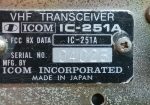 Icom IC251A All mode 2m transceiver