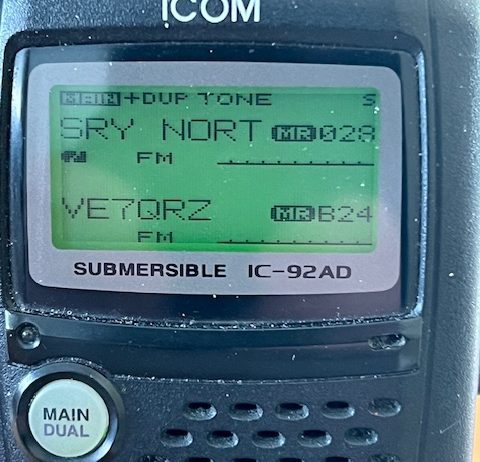 ICOM IC-92AD Dual Band HT with D-Star