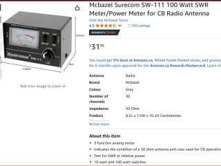 Surecom-SW-111-100-Watt-SWR-Power-Meter