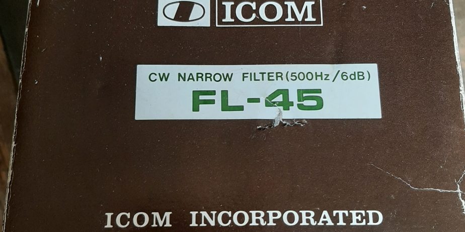 ICOM FL-45 CW Narrow Filter 500hz