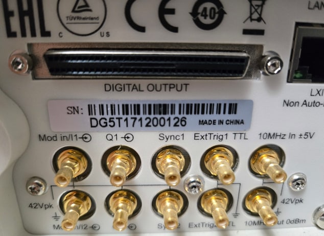 RIGOL DG5072 Waveform Generator – 70MHz, 1GSa/s, 2 Channels