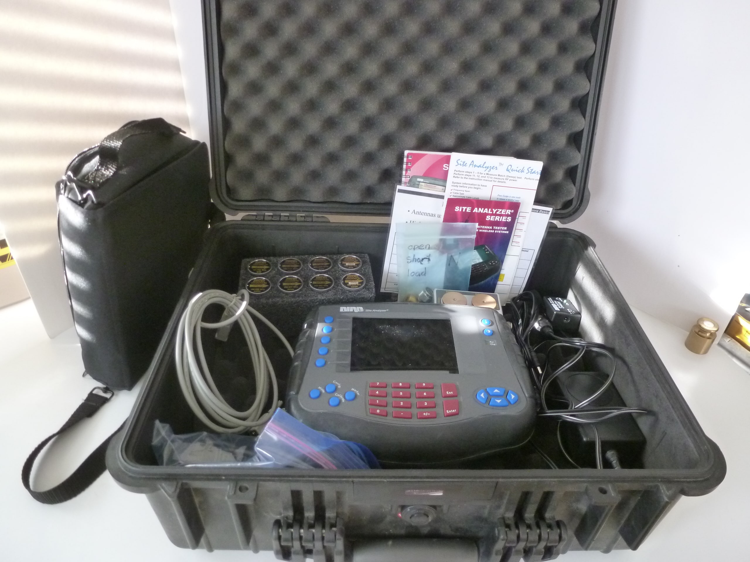 BIRD SA-4000 ………. Antenna Analyzer & 8 Sensors
