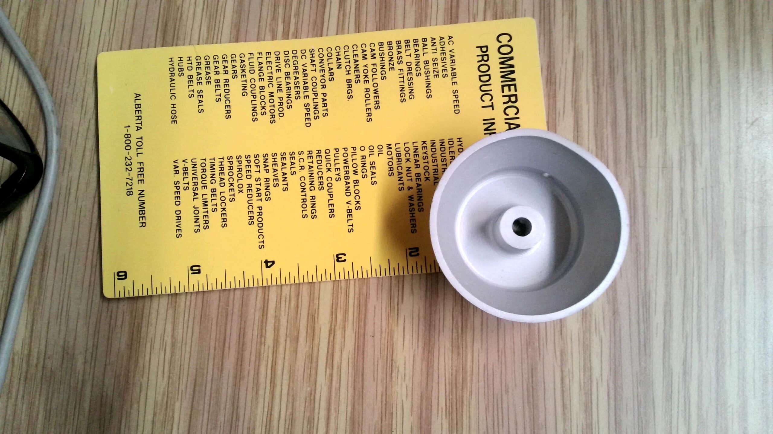 Knob – 2 1/4 in Diameter Aluminum