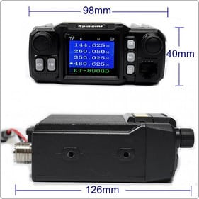 KT-8900D Surecom VHF/UHF Transceiver w/ RT Systems software