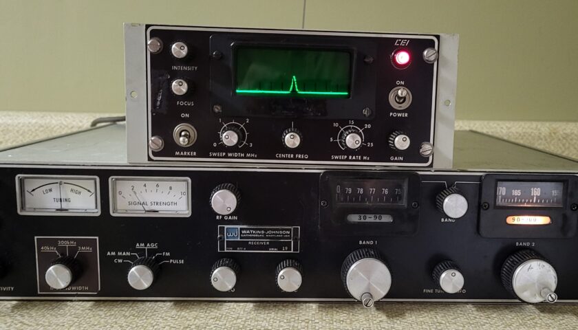 Watkins-Johnson / CEI Model 977-4 VHF Receiver
