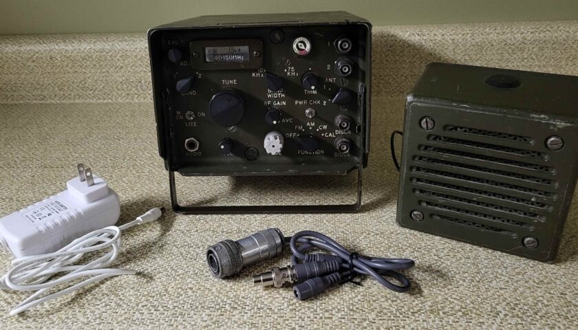 Vintage Military Radio Receiver – R-1518/UR