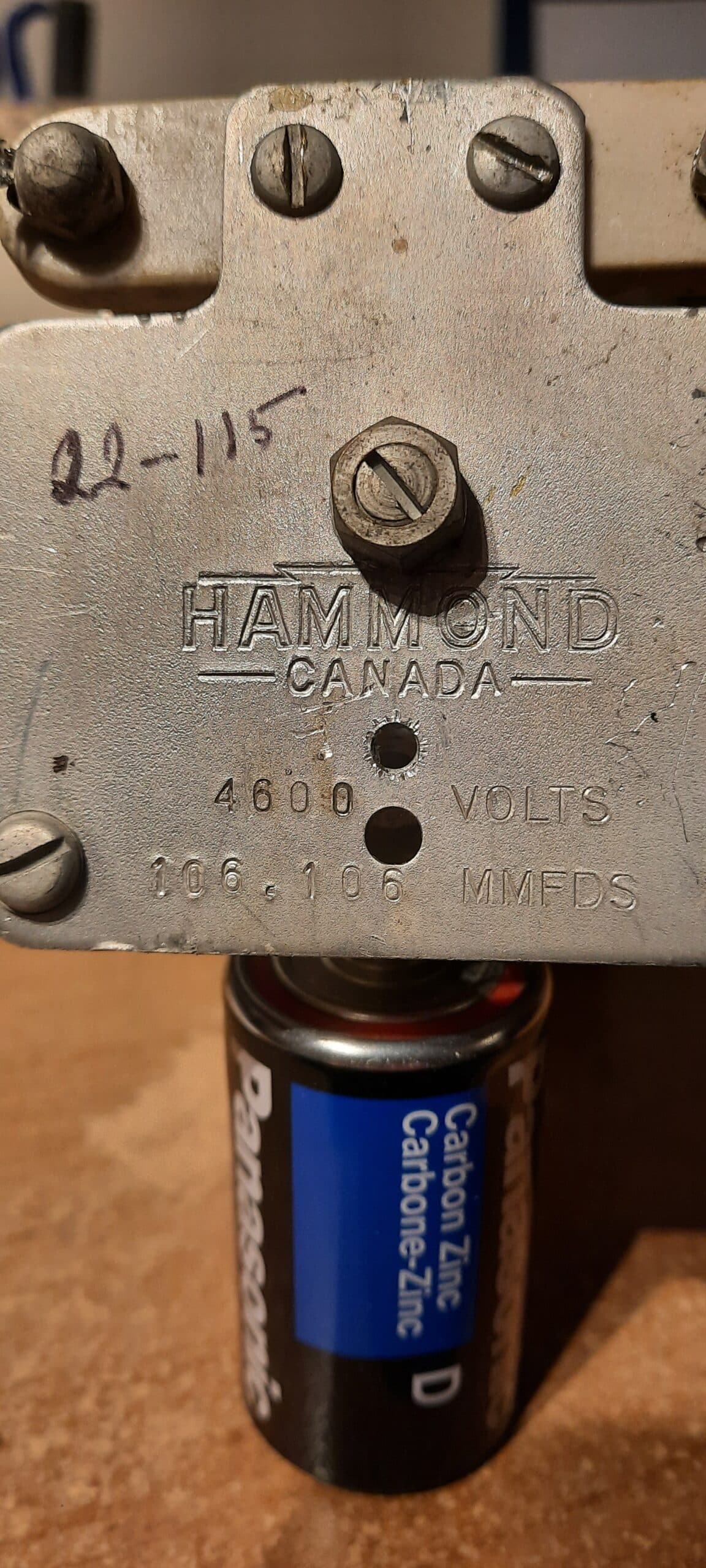 Air variable capacitor