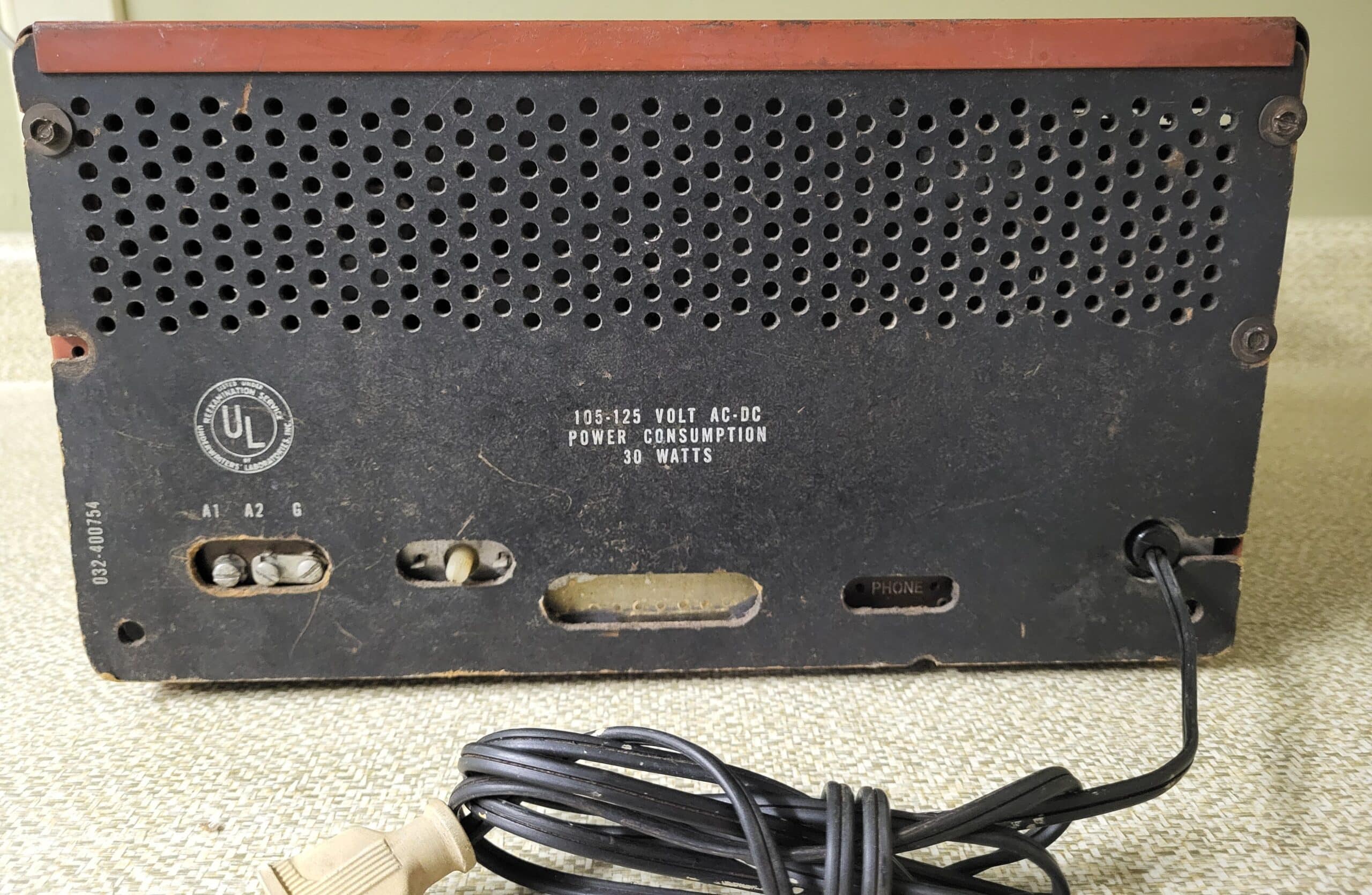 Vintage Hallicrafters S-38EM AM / SW Radio Receiver