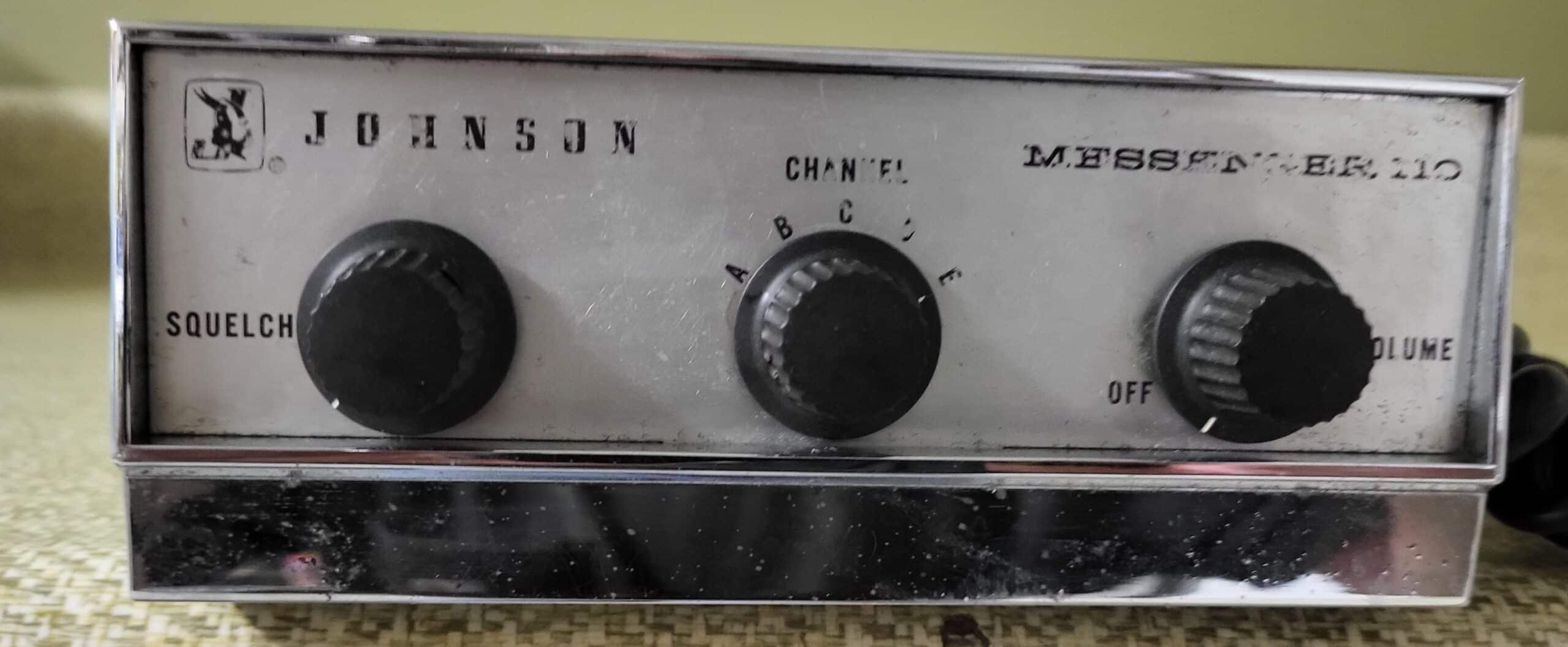 Vintage Johnson Messenger 110 CB Radio