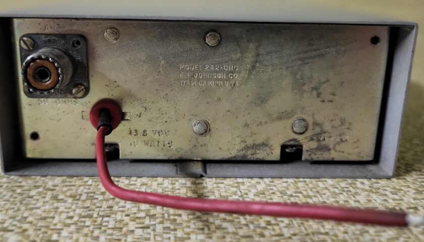 Vintage Johnson Messenger 110 CB Radio