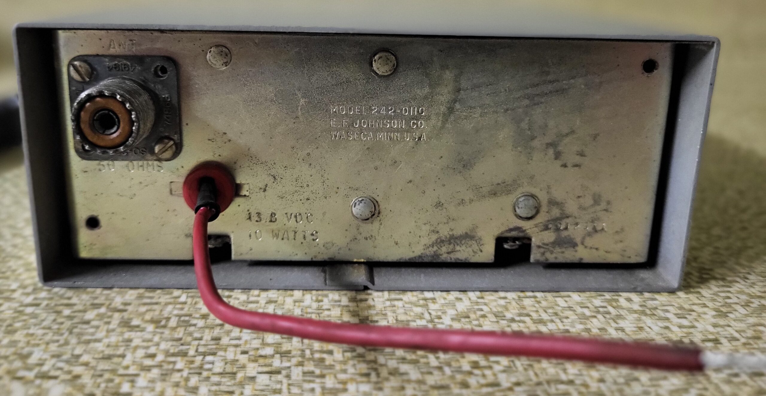 Vintage Johnson Messenger 110 CB Radio