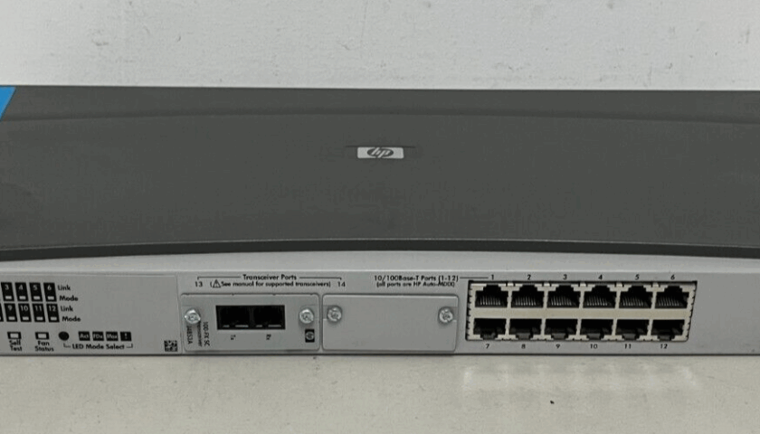 HP 2312 Network Switch