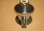 UHF female jack SO239 bulkhead right angle witj Minii-UHF connector