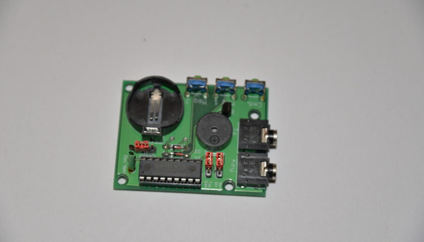 Electronic (Iambic paddle) Keyer circuit