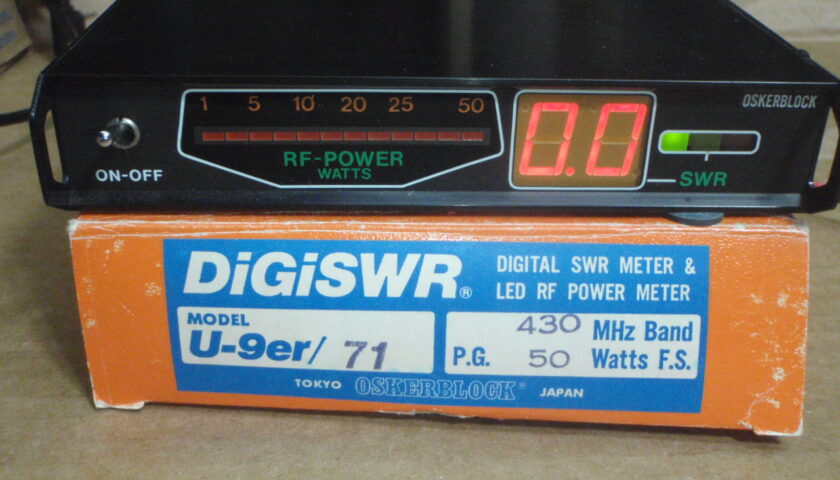 OSKERBLOCK UHF DIGITAL Meter & LED RF Power Meter 420-500 MHz 50 W