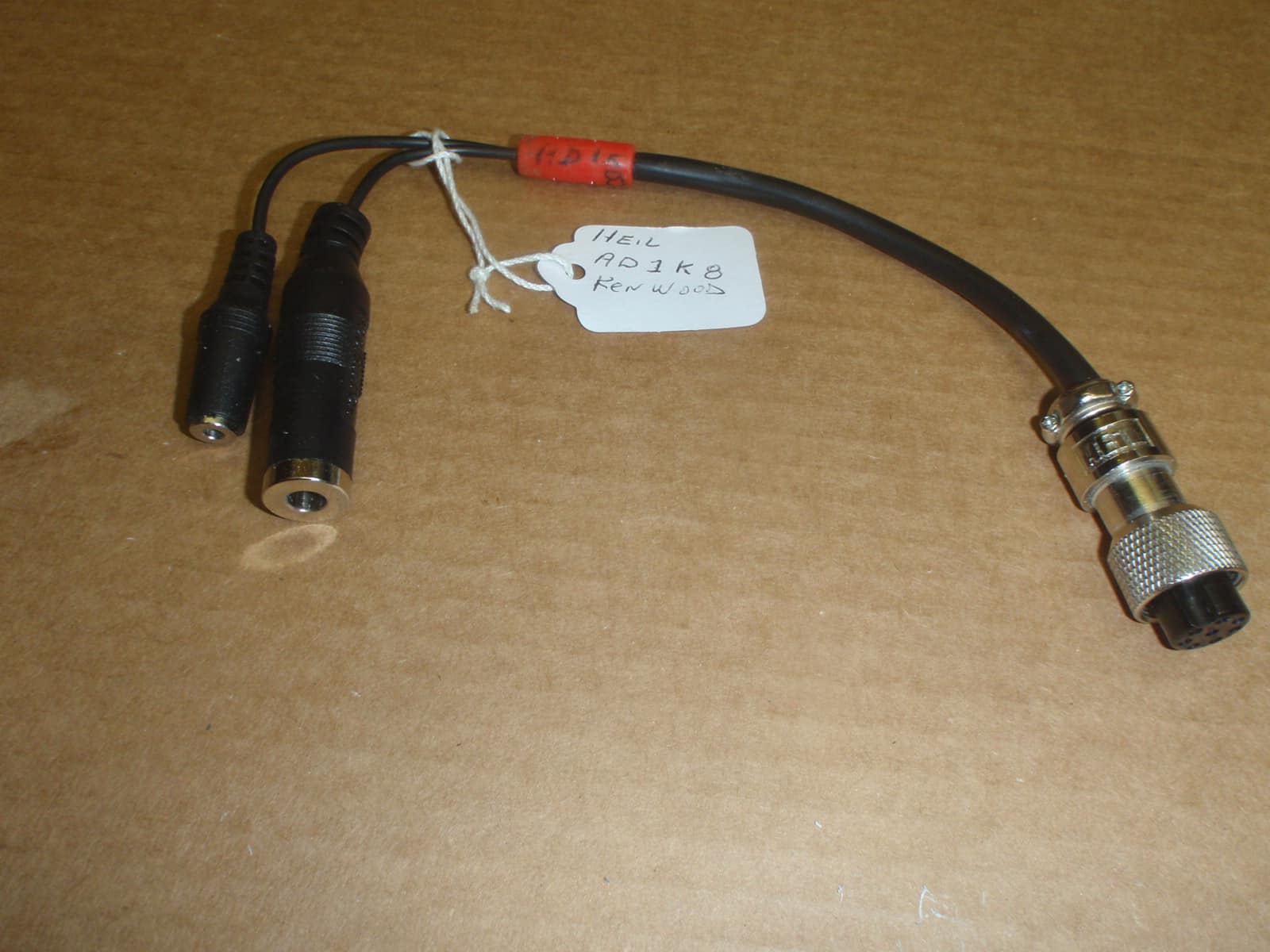HEIL AD-1-AK-8 Headset Adapter for Kenwood