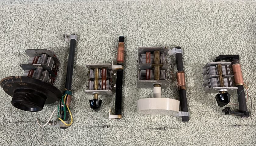 PARTS TO BUILD 4 CRYSTAL RADIO SETS