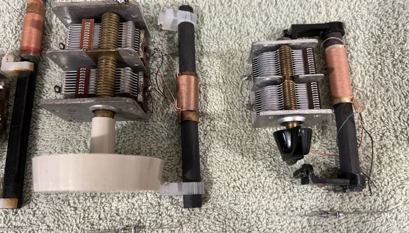 PARTS TO BUILD 4 CRYSTAL RADIO SETS