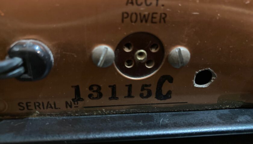 Drake R-4B receiver serial number 13,115