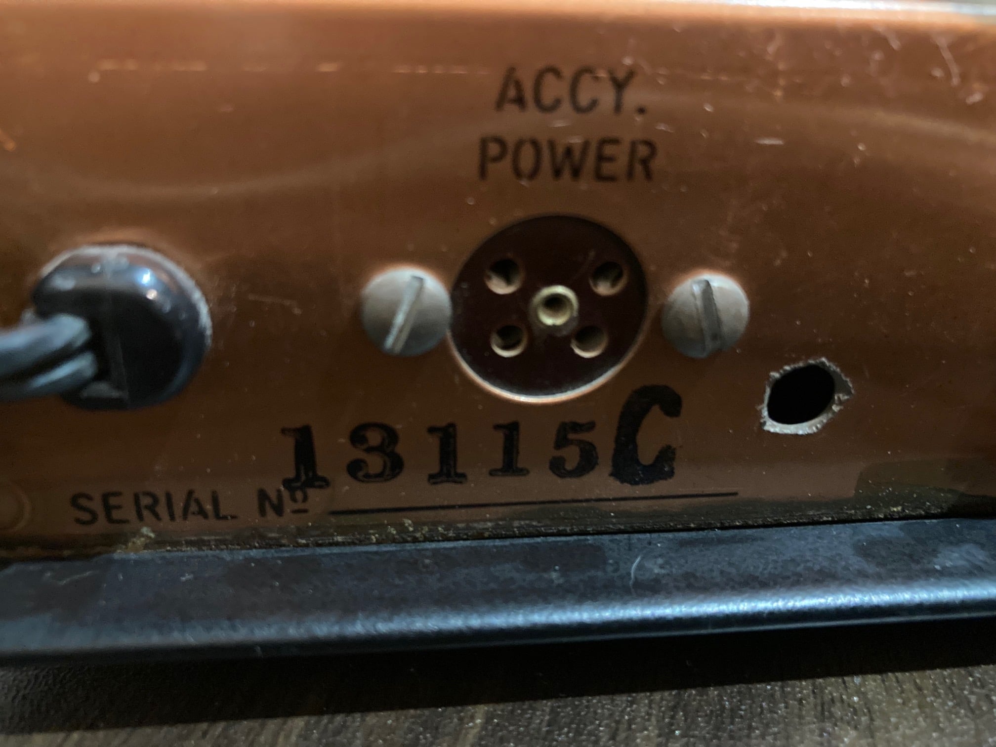 Drake R-4B receiver serial number 13,115