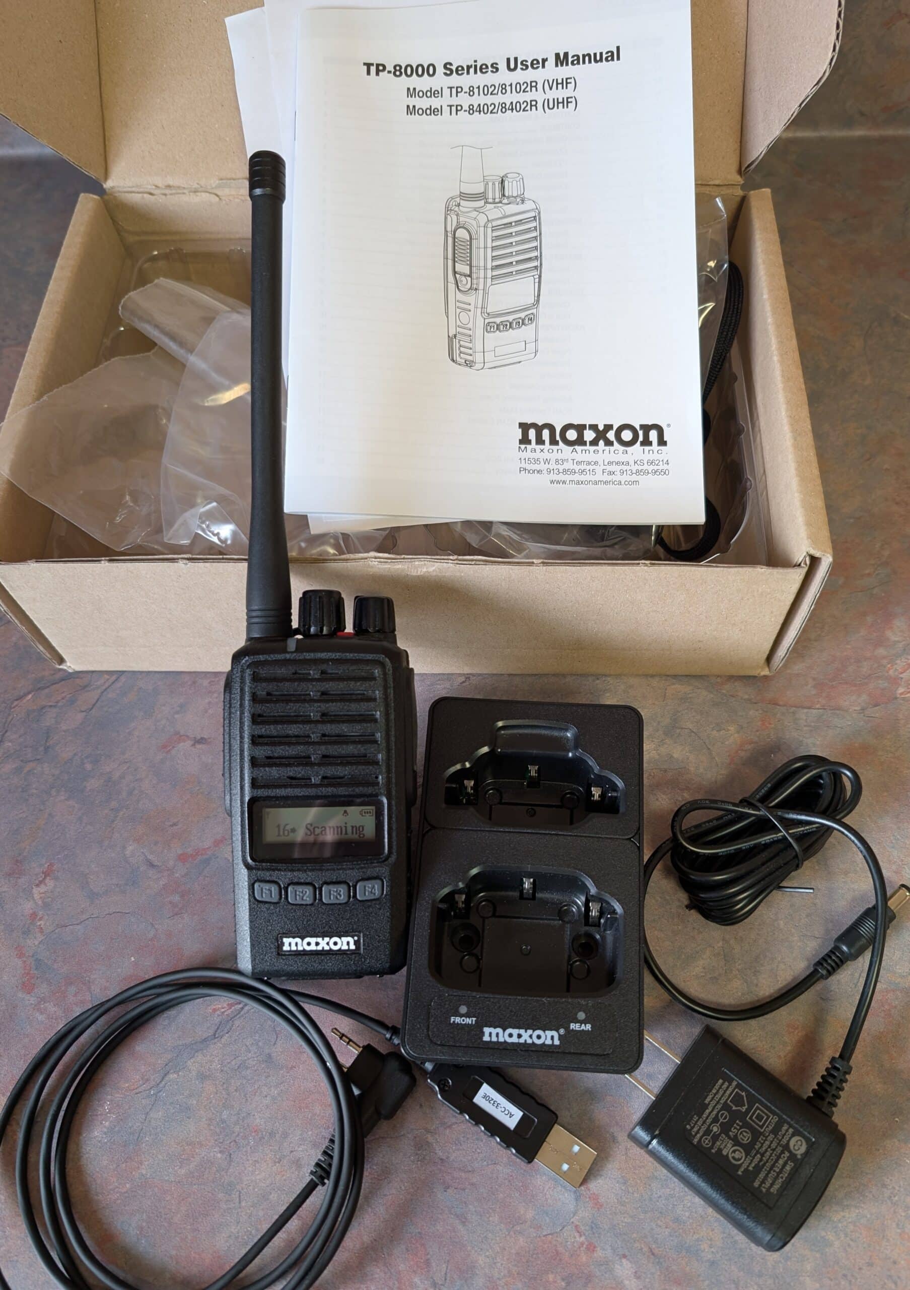 Maxon vhf