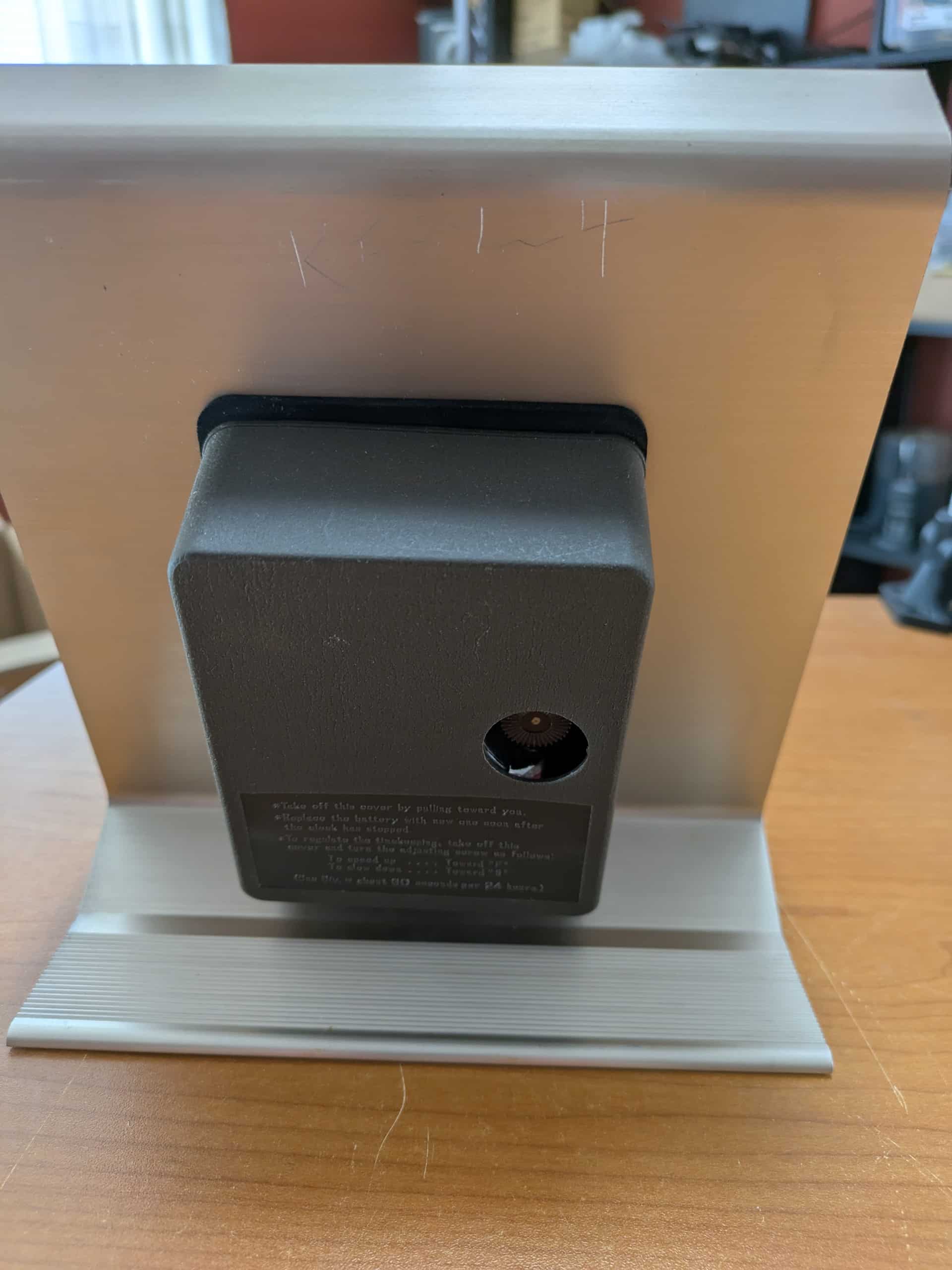 Kenwood HC‑2 Ham Clock – Vintage World Time Desk Clock (1970s) – Working