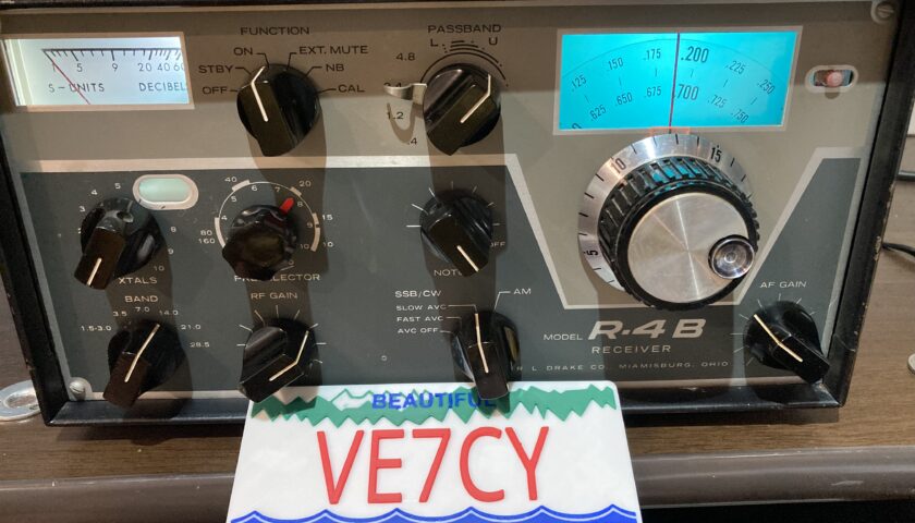 Drake R-4B receiver serial number 13,115