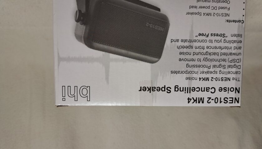 BHI Model 10-2 MK4 Noise Cancelling Speaker