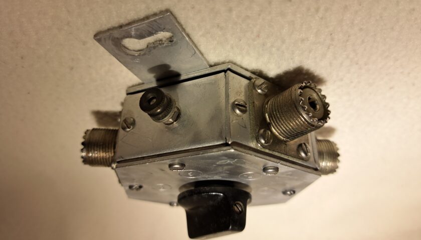 Heathkit HD1234 Heavy Duty 4 Position Coax Antenna Switch