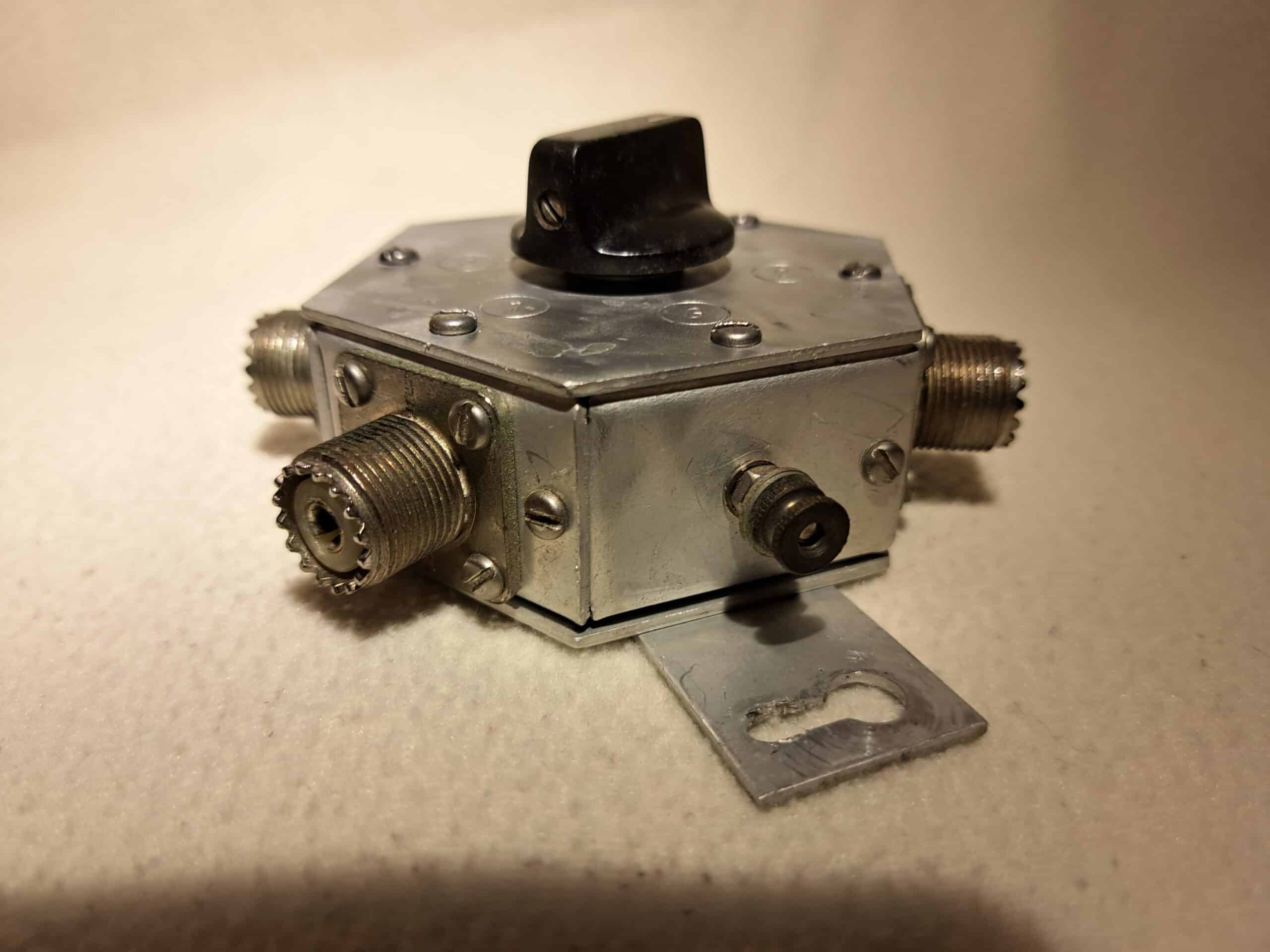 Heathkit HD1234 Heavy Duty 4 Position Coax Antenna Switch