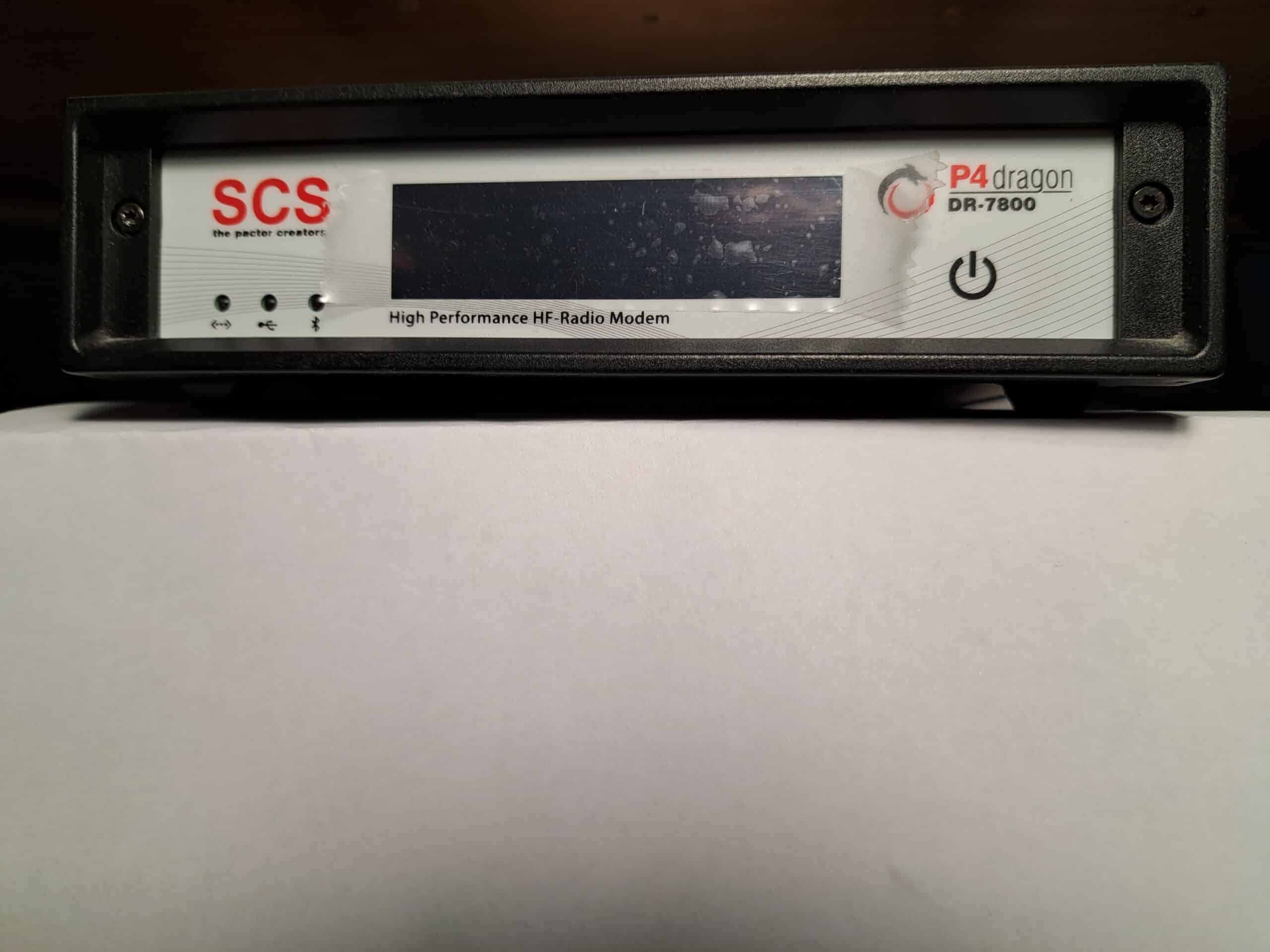 SCS P4dragon DR7800 Pactor Modem C/W Bluetooth + Network Card