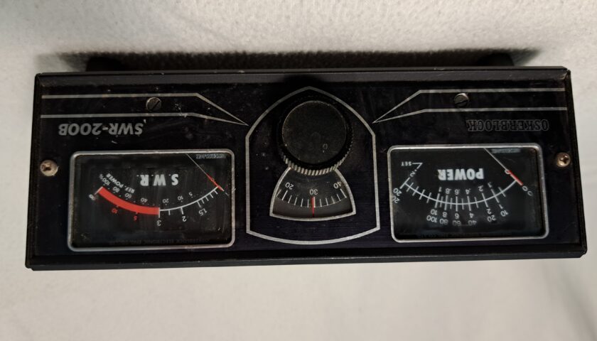 OSKERBLOCK SWR-200B – 50/75 Ohm SWR/Power Meter