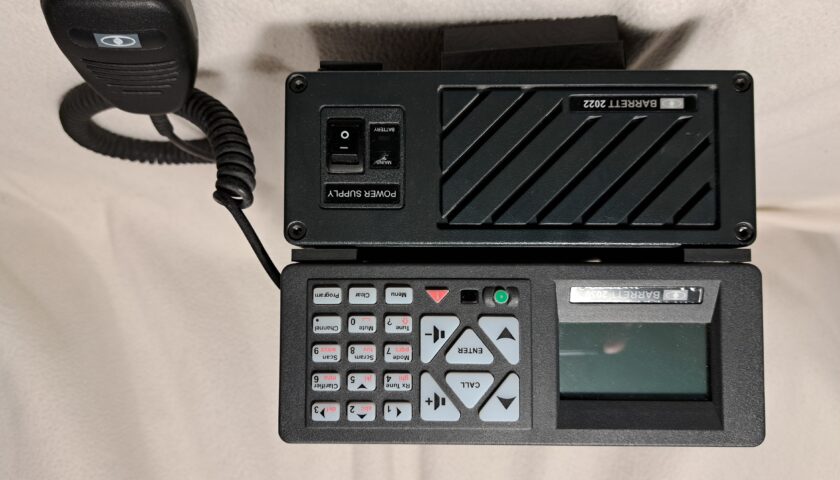 Barrett 2050 125W HF Transceiver c/w AC Power Supply