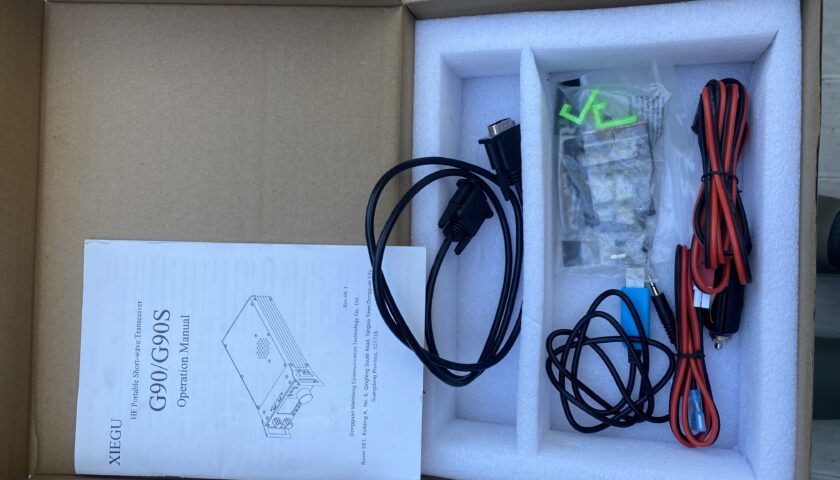 Xiegu G90 20 watt HF Transceiver