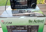 ICOM 705 QRP Transceiver, used, like new
