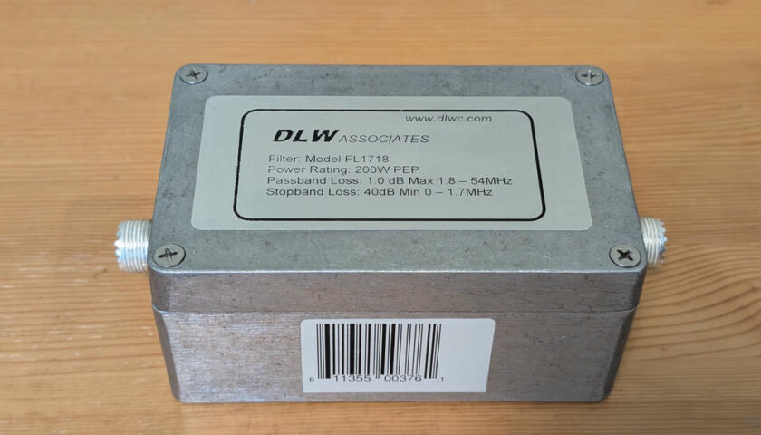 “Price Drop”, Brick Wall High Pass Filter – Stops Interference from AM Broadcast Stations
